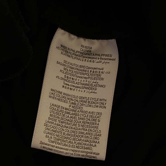 BCBGeneration Black Long Sleeve Romper with Pockets - Size Small - Picture 4 of 9